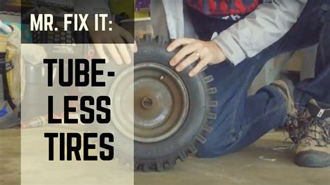 It only takes a minute to sign up. HOW TO | Tubeless Tire Repair - YouTube