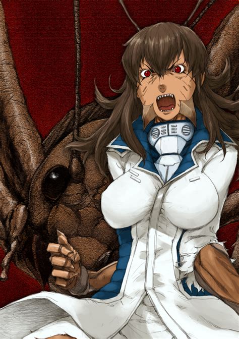 Isabella R Leon Terra Formars Artist Request Tagme 10s 1girl Breasts Brown Hair Bug