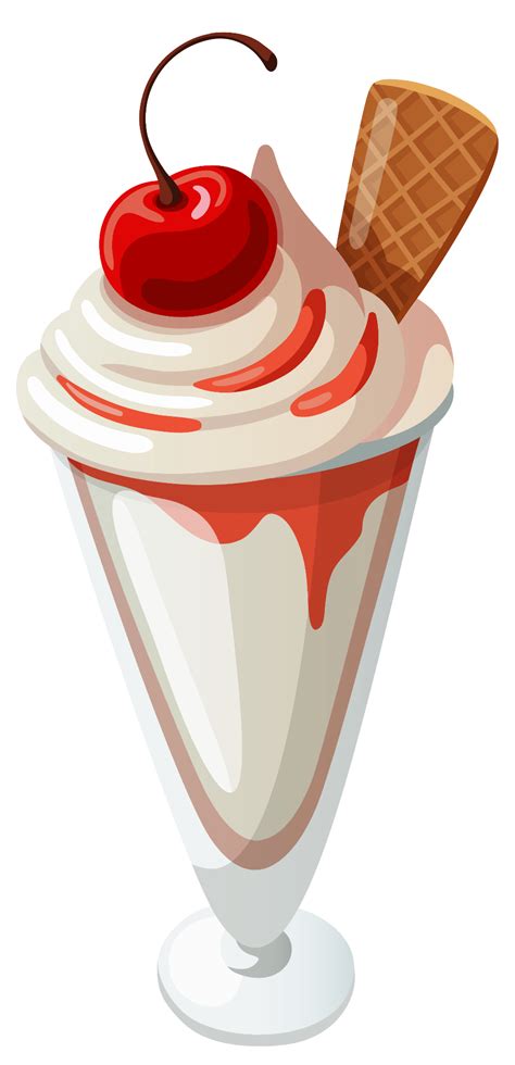 Download High Quality Ice Cream Sundae Clipart Transparent Background Transparent PNG Images