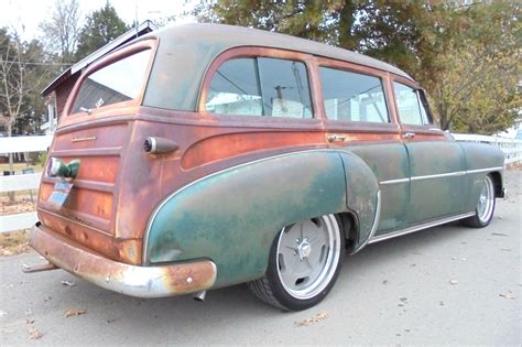Resto Mod Wagon 1952 Chevrolet Styleline Deluxe Barn Finds