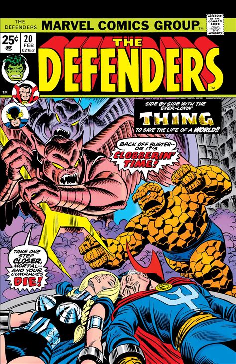 Defenders Vol 1 20 Marvel Comics Database