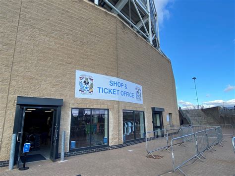 news updated new year period club shop and ticket office opening hours news coventry city