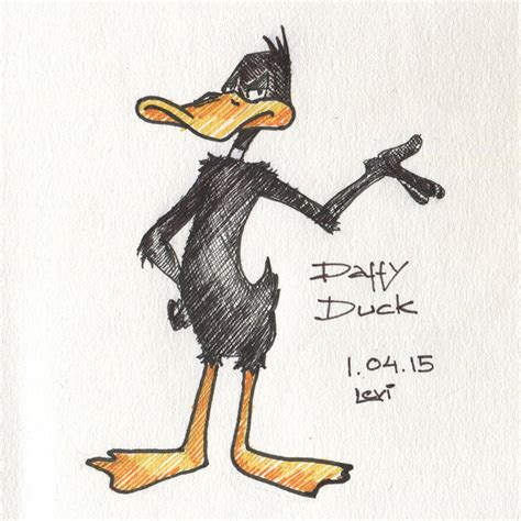 Daffy Duck By Levittrahazard On Deviantart
