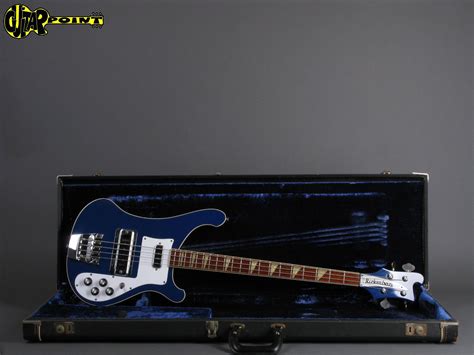 1975 Rickenbacker 4001 Bass Blue Guitarpoint