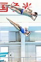 中國跳水第12金！朱子鋒/林珊拿下混合雙人3米板金牌 - 新浪香港
