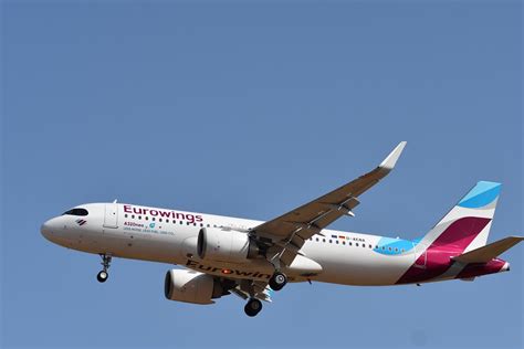 Eurowings D Aena Airbus A Neo Vdylan Flickr