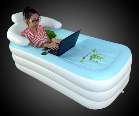 inflatable floating bathtub