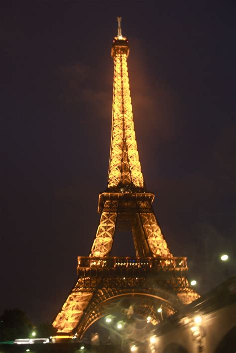 Eiffel Tower By Night Random Things