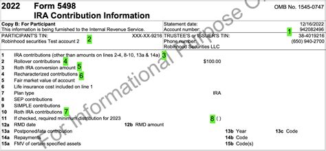 How To Read Your 1099 R And 5498 Robinhood