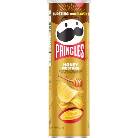 Buy Pringles Potato Crisps Chips Honey Mustard 55 Oz Can Online At
