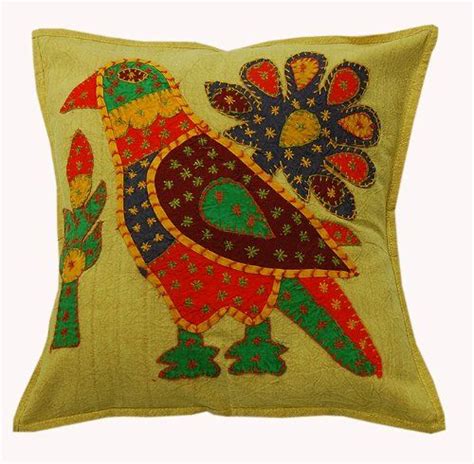 4000 Indian Cultural Cotton Cushion Covers Embellish With Multi