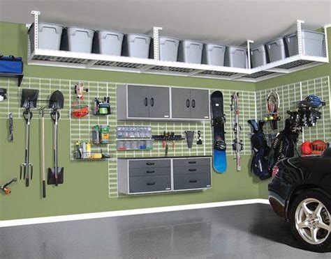 See more ideas about garage storage, overhead garage storage, diy garage. 15 best images about Bathroom on Pinterest | Overhead storage, Andy spade and Shower niche
