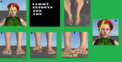 Cammy Shows Me Her Feet By 3dfootfan On Deviantart