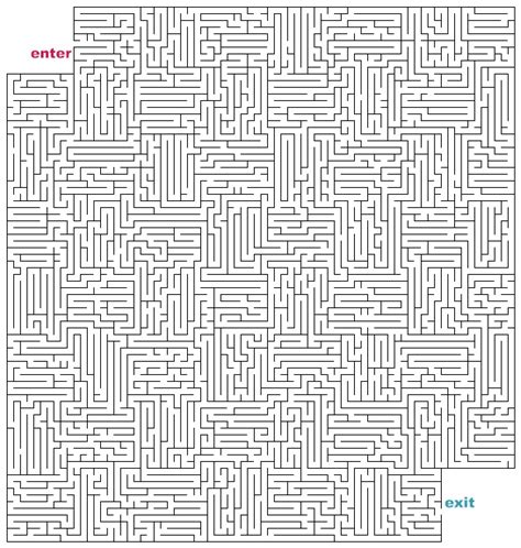 6 Best Images of Hard Printable Maze Worksheets - Hardest Maze Ever Printable, Free Printable ...
