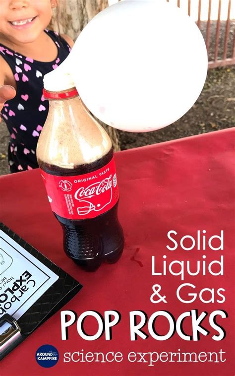 Solid Liquid And Gas Pop Rocks Science Experiment Rock Science