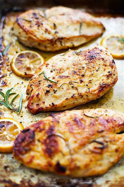The calorie content is also lower than fried food, which helps you manage your weight and improves your health. SW recipe: Lemon chicken breast