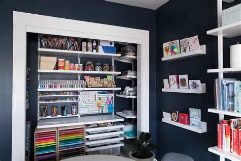 Organized Craft Room And Office Tour By Gina Rachelle Designs Craft