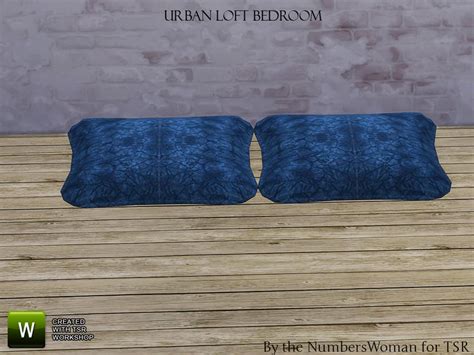 Thenumberswomans Urban Loft Bedroom Pillow Shams