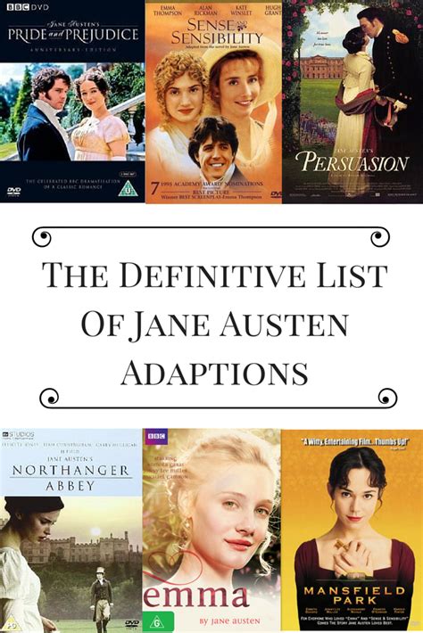 A Definitive List Of Our Favourite Jane Austen Adaptions