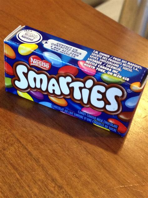 Smarties Candy Bon Bons Candy Canadian Pride