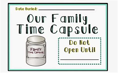9 Time Capsule Ideas For Kids And Adults Under The Sun Production