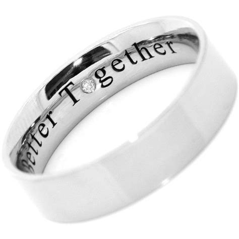 Vintage engraved wedding bands are a topic that is being searched for and liked by netizens today. Some sentiments engraved into wedding rings say it perfectly. This flat court profile… | Wedding ...