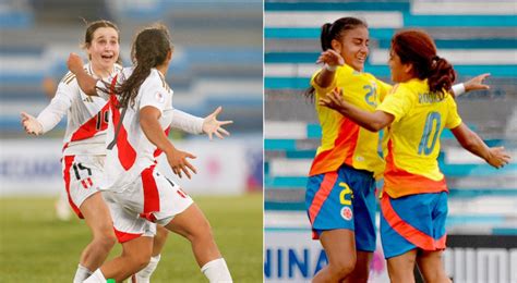 ¿a Qué Hora Juega Perú Vs Colombia Y Dónde Ver Sudamericano Femenino Sub 20