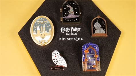 Harry Potter Fan Club Exclusive Pin Badges One Spell Away