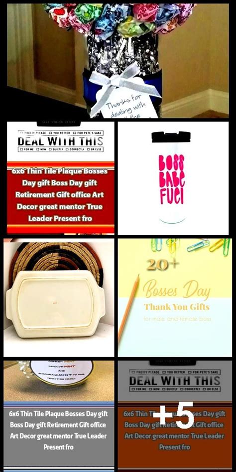 We did not find results for: 18 Boss's Day Gifts: Ideas for Male and Female Bosses ...