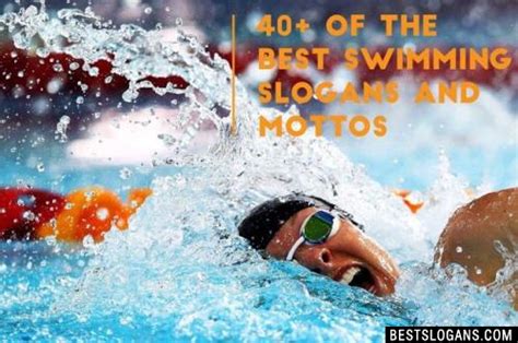 Top Swimming Slogans List Including Swimming Mottos Phrases