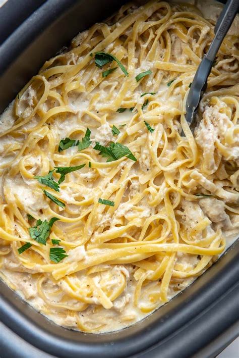 Slow Cooker Or Instant Pot Chicken Alfredo Recipes Slow Cooker Or
