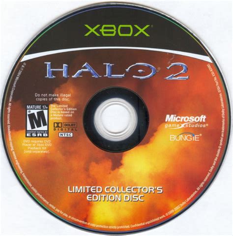 Halo 2 Limited Collectors Edition Cover Or Packaging Material