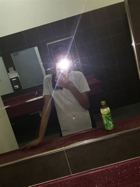 Hidden Face Aesthetic Boy Instagram Boy Mirror Pic With Flash