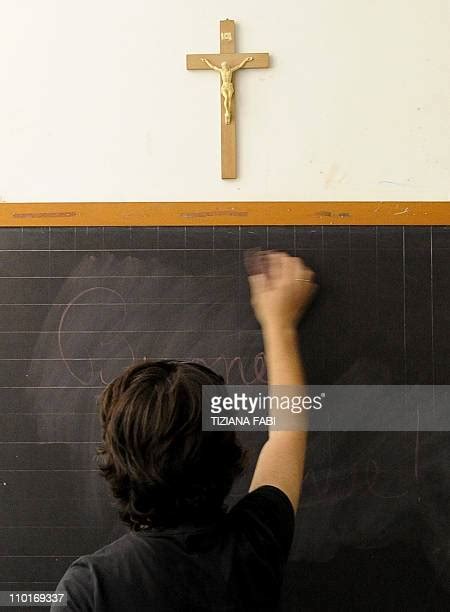 Crucifix Classroom Photos And Premium High Res Pictures Getty Images