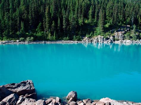 Garibaldi Lake British Columbia Canada Garibaldi Lake Is Located In