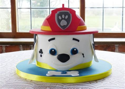 Paw patrol picture cake by kings kitchen! Marshall Paw Patrol cake - cake by Angel Cake Design ...