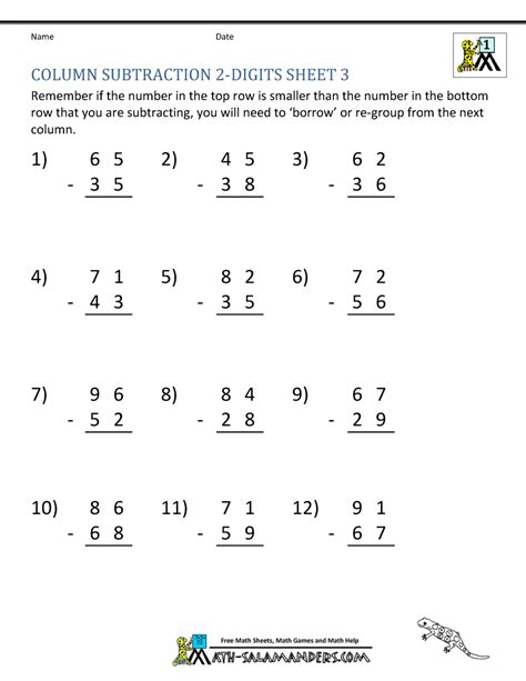 The following worksheets involve learning to add double digit numbers in columns where regrouping is necessary. 3 Digit Subtraction Word Problems With Regrouping Worksheets - Worksheets Download