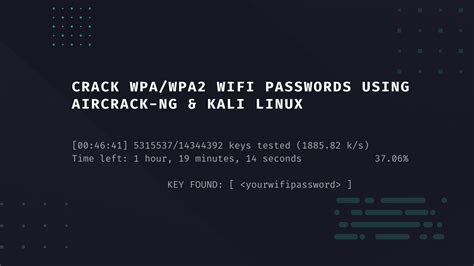 Crack Wpawpa2 Wifi Passwords Using Aircrack Ng And Kali Linux Nooblinux