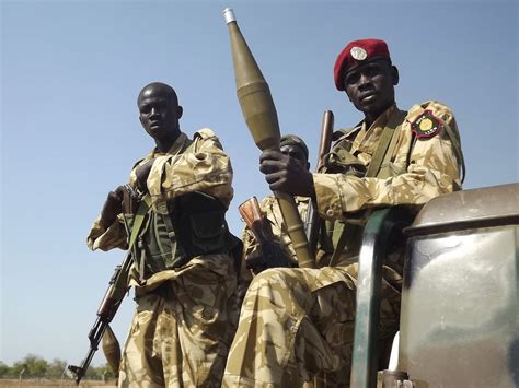 Soldiers From The Spla South Sudan Militaryfans