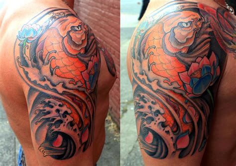 Off The Map Tattoo Tattoos Traditional Japanese Koi