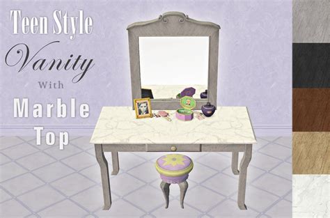 Mod The Sims Vanity Desk Recolor Vanity Recolor Vanity Desk