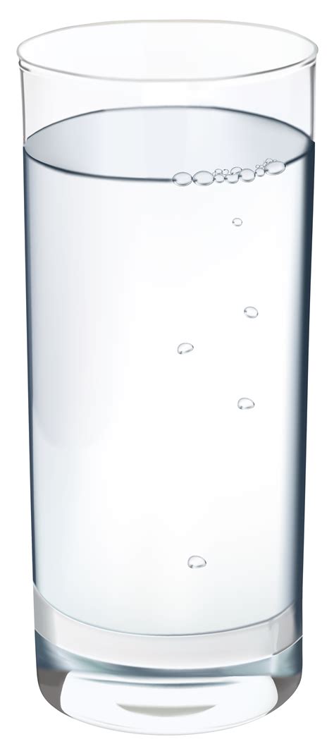 Glass Of Water Png Vector Clipart Image Gallery