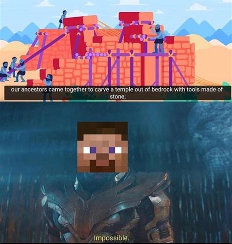 Im Hyperventilating Rminecraftmemes Minecraft Know Your Meme