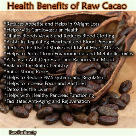 Health Benefits Of Raw Cacao Coconut