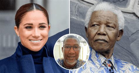 nelson mandela s grandson rubbishes meghan markle s claim her wedding was celebrated like icon s