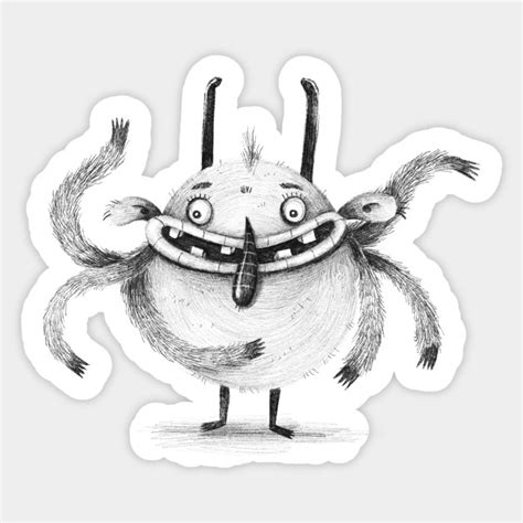 Monster Monster Sticker Teepublic