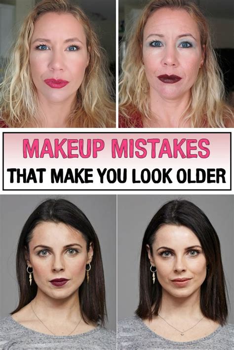 Makeup Mistakes That Make You Look Older Iwomenhacks