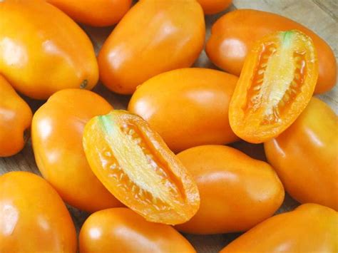 Orange Banana Tomato Seeds Heirloom Organic Tims Tomatoes