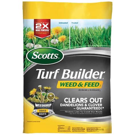 Scotts Turf Builder 35 Lbs 12000 Sq Ft Weed And Feed Lawn