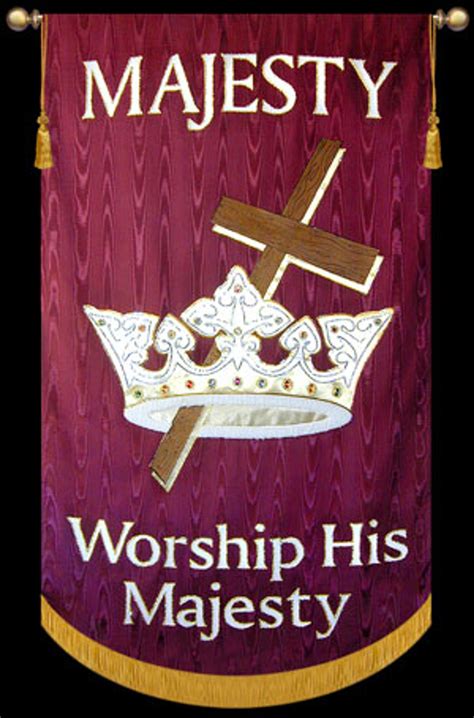 Majesty Worship His Majesty Christian Banners For Praise And Worship